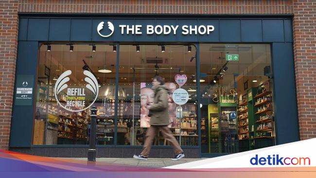 The Body Shop menutup setengah dari 198 tokonya di Inggris