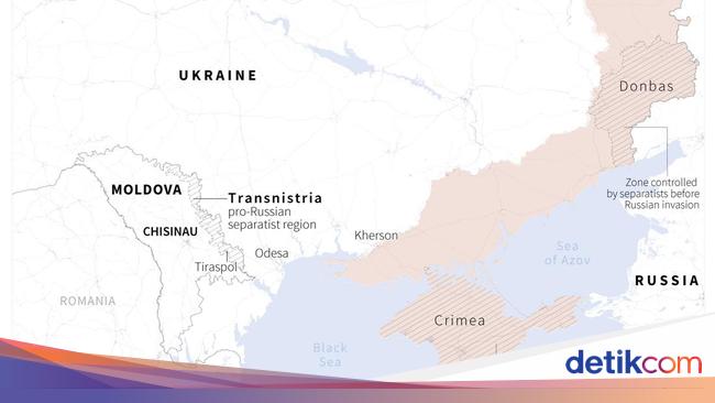 Ajoutant aux tensions, les séparatistes de Transnistrie voisins de l’Ukraine demandent de l’aide à la Russie