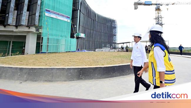 Pembangunan Kantor Presiden di IKN 92%, Bilah Sayap Garuda Rampung Pekan Depan