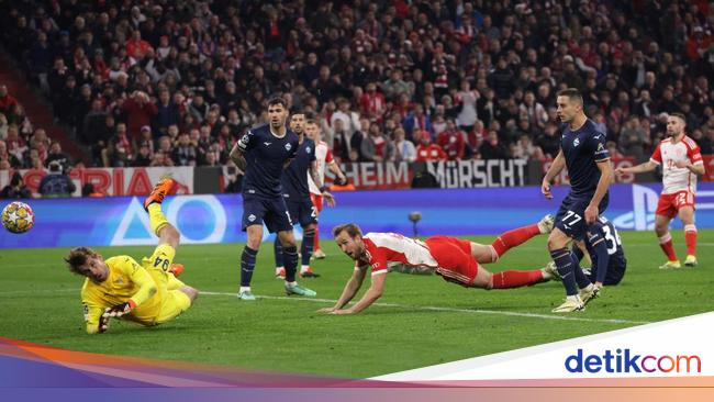 Bayern Munich Crushes Lazio 3-0 in Champions League Match: Kane’s Brace Secures Quarter-Final Spot