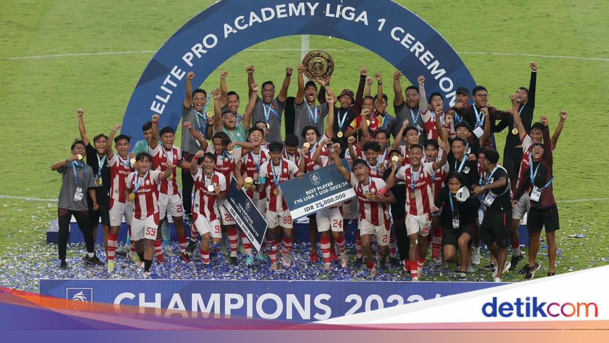 Persis Solo Juara EPA U-20 Usai Bungkam Persita 3-1