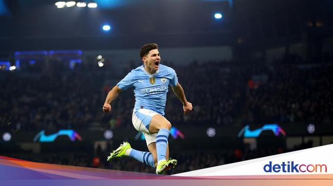 Julian Alvarez Shines with Manchester City in Champions League – Scores Goal Every 35 Minutes!