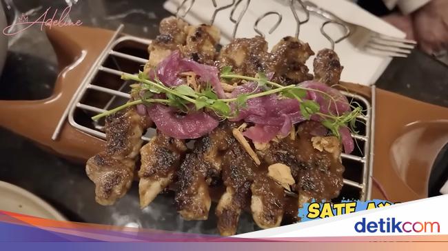 Penampakan Sate Ayam dan Rendang Rp 500 Ribu di Le Nusa Paris Milik ...