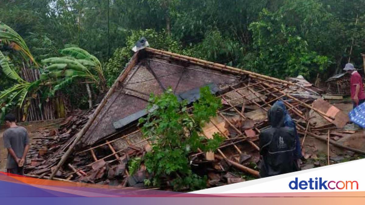 Malingping Angin Kencang Terjadi di Malingping Lebak, 12 Rumah dan 1 Masjid Rusak