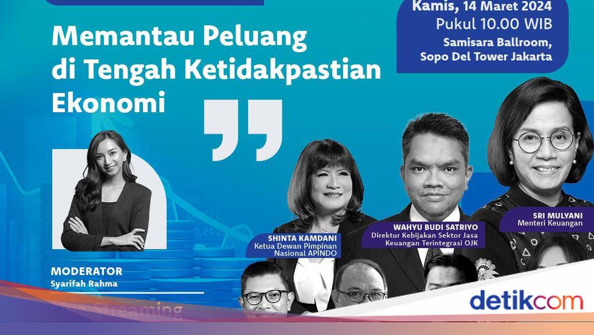 Ekonomi Tak Pasti? Cari Solusinya di Detikcom Leaders Forum