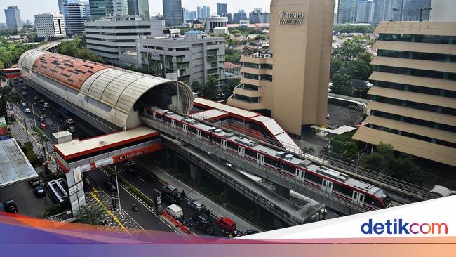 Tap In & Tap Out di Stasiun LRT yang Sama Bakal Kena Tarif Maksimal