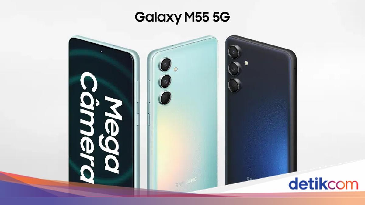 Samsung Galaxy M55 Resmi Dirilis, Usung Dua Kamera 50 MP
