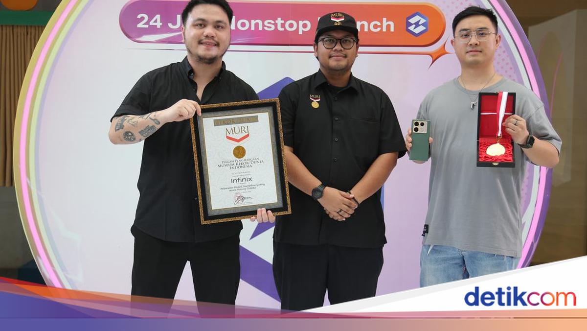 Infinix Note 40 Series Pecahkan Rekor MURI dan Dunia