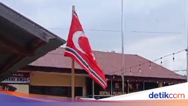 Polres Lhokseumawe Tahan Pria Bersenjata Saat Upacara Bendera Bintang Bulan