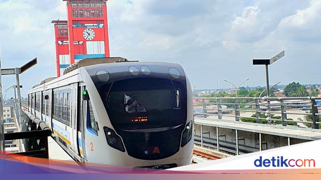 LRT Sumsel Tambah 8 Perjalanan Selama Festival Perahu Bidar Palembang