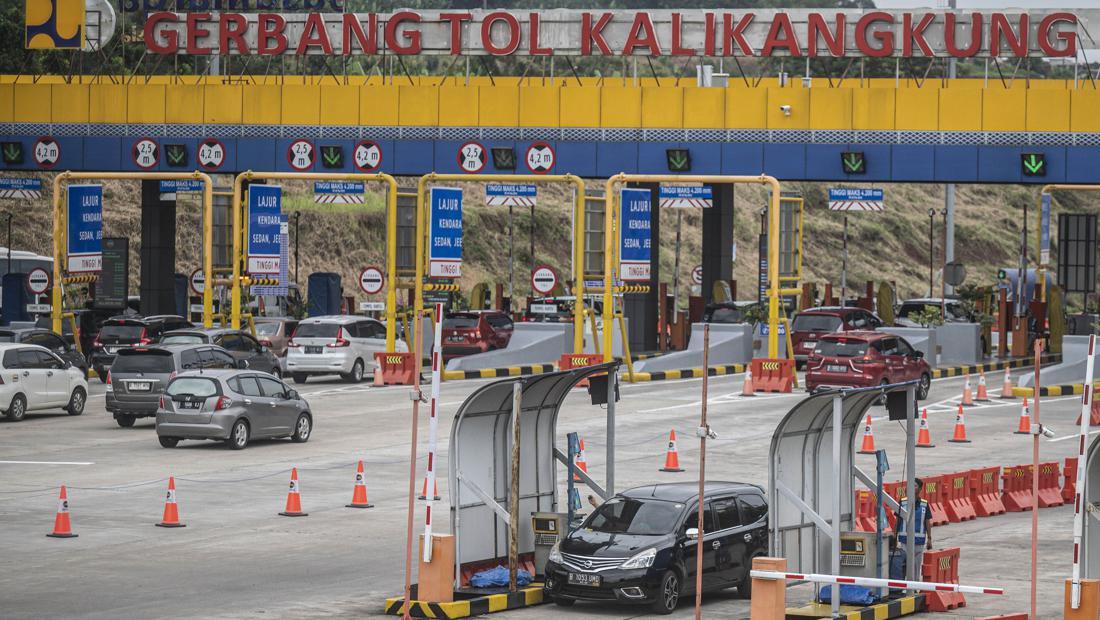 Korlantas Polri Hentikan Skema One Way Di Tol Trans Jawa