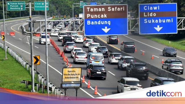 Antisipasi Macet, Jasa Marga Contraflow Tol Jagorawi Puncak arah Jakarta