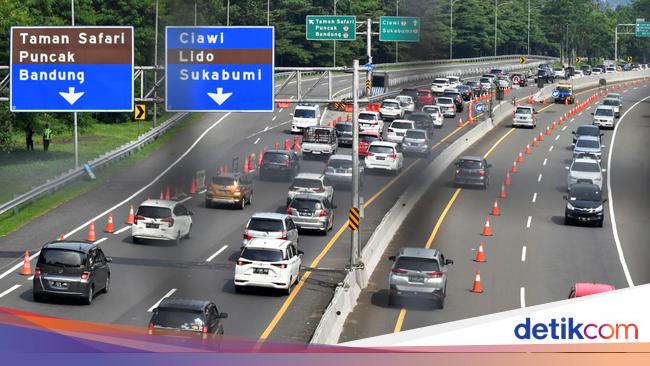 Simak, Ini Jadwal Rekayasa Lalin Tol Japek-Jagorawi Saat Natal dan Tahun Baru