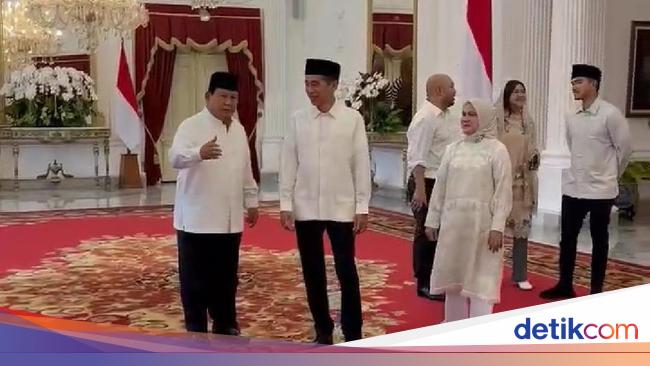 Gerindra opens voice on meeting between Prabowo and Jokowi on the second day of Eid