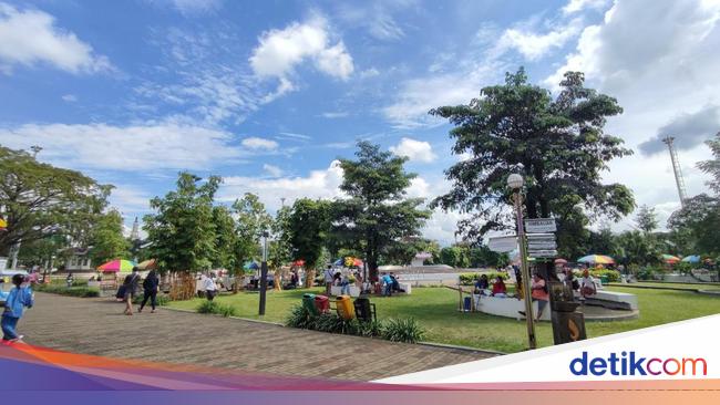 Alun-alun Ciamis Jadi Wisata Alternatif Pemudik saat Libur Lebaran