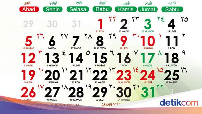 Jadwal Cuti Bersama Bulan Mei 2024 Lengkap