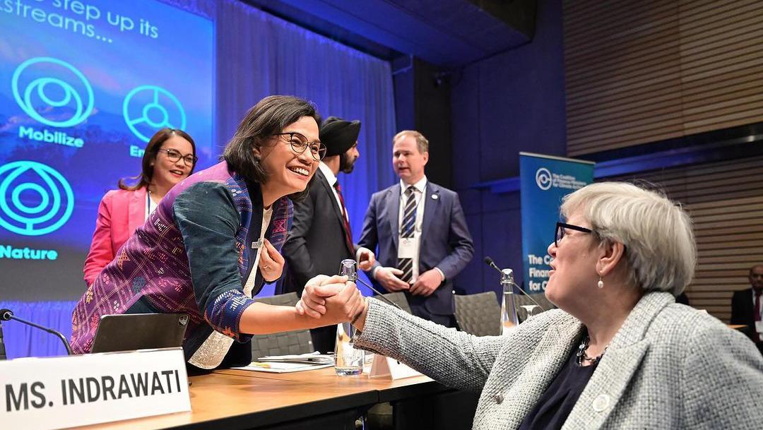 Sri Mulyani Duet Dengan Menkeu Belanda Pimpin Rapat Bendahara Negara ...