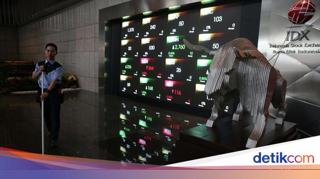 IHSG Menguat Seharian, Ditutup di Level 7.735