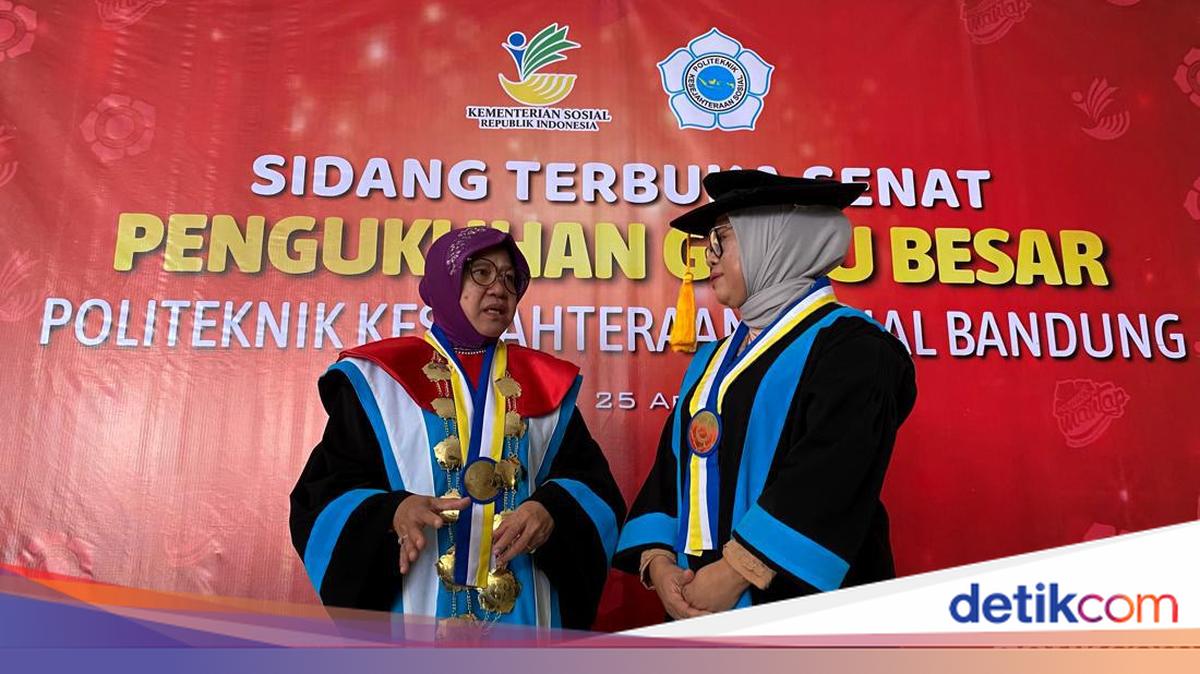 Polteksos Lahirkan Profesor Pertama, Mensos Risma Bangga