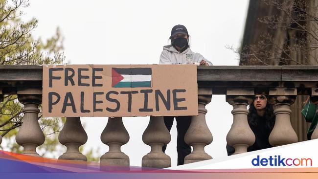 AS Tangkap Pemimpin Aksi Pro-Palestina di Universitas Columbia