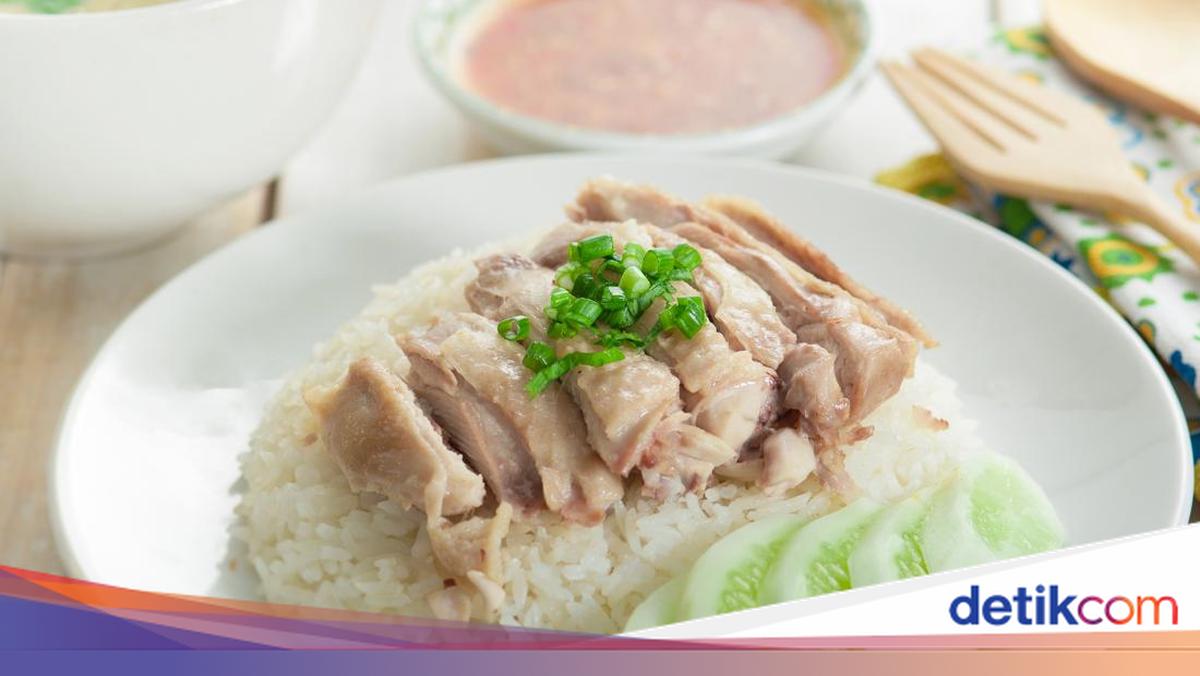Resep Nasi Ayam Hainan Rice Cooker, Gurih Pulen dan Gampang Dibuat