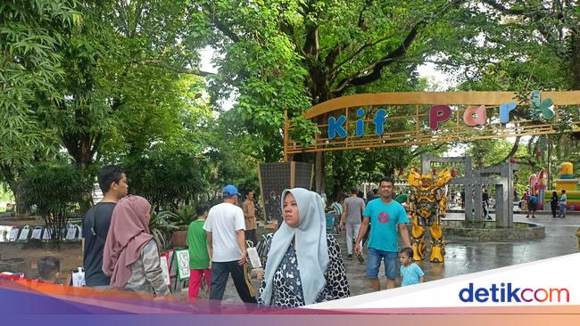 Taman Kambang Iwak Jadi Pilihan Favorit Warga Palembang untuk Olahraga ...