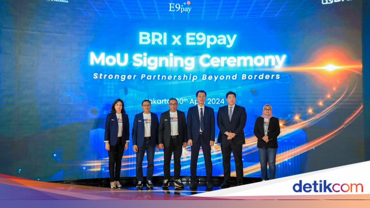 BRI Gaet E9pay Beri Layanan Finansial Lengkap buat PMI di Korea Selatan