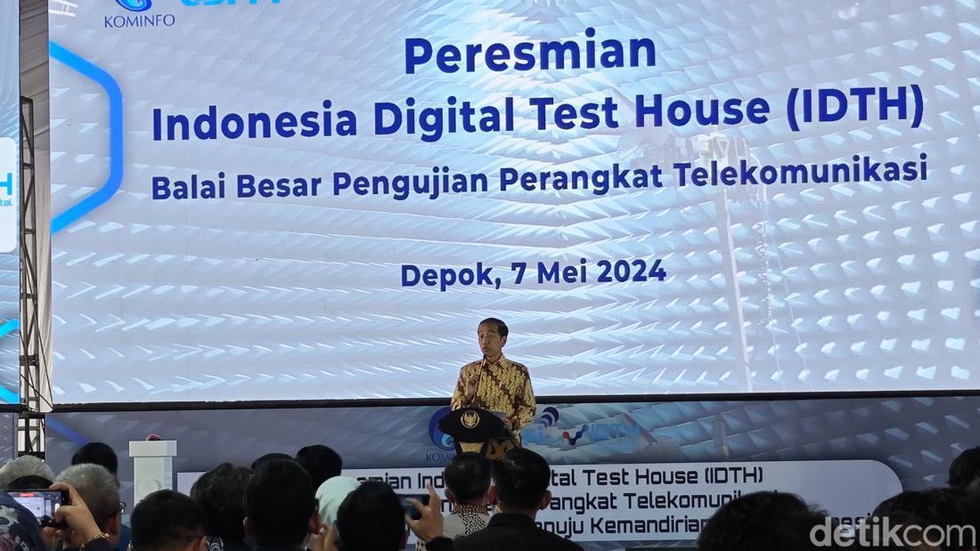 Jokowi Resmikan Balai Uji Perangkat Telekomunikasi Terbesar Di ASEAN