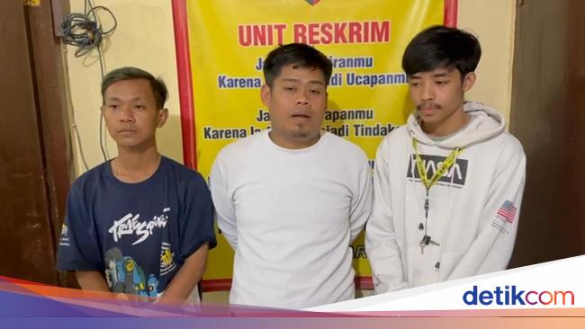 バイラル後のWarpatでの違法Jukirの謝罪’Rp.  10万2両』