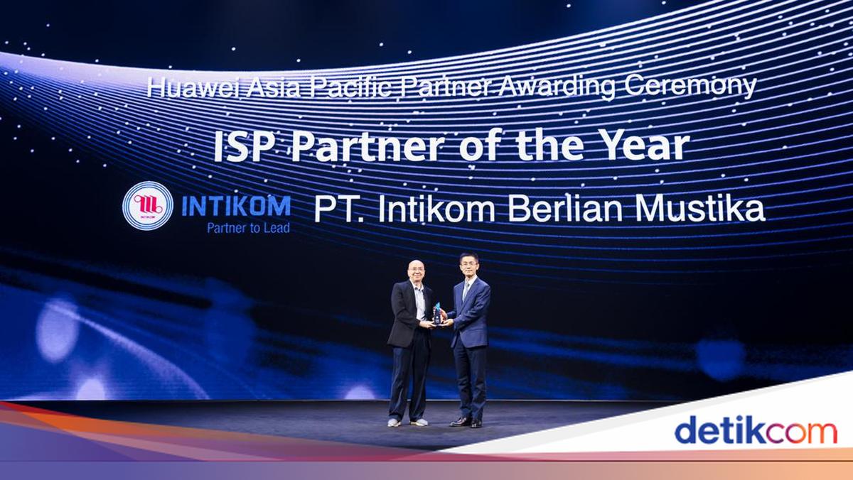 Intikom Dapat Penghargaan Tingkat Asia Pasifik dari Huawei