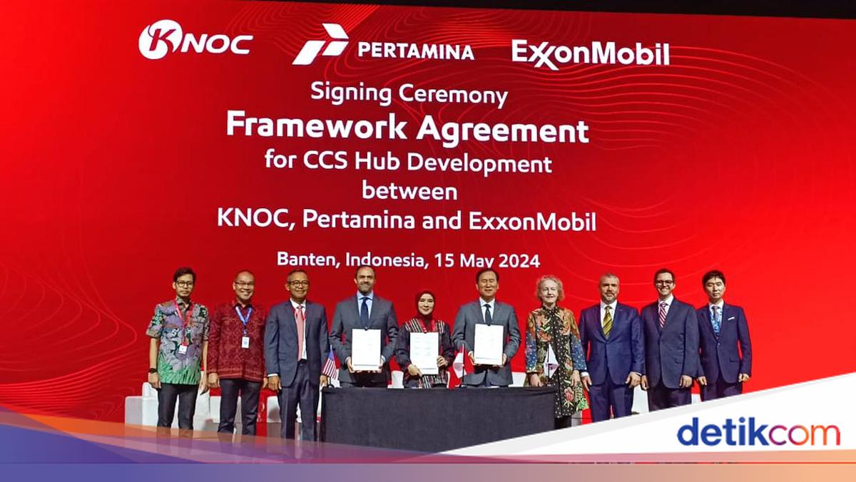 Pertamina & ExxonMobil Gandeng BUMN Korea buat Garap Bisnis Simpan Karbon