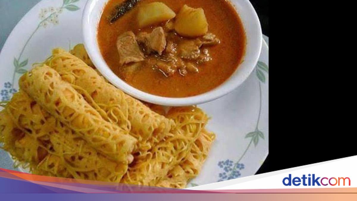 Jala Rambat Lezatnya Roti Jala Khas Melayu, Mirip Roti Prata dari India