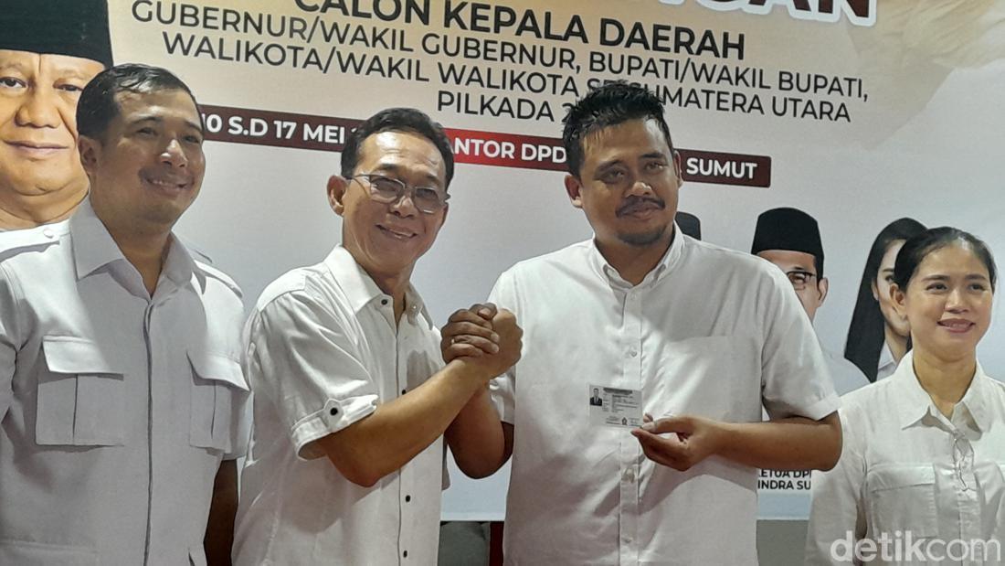 7 Fakta Bobby Nasution Daftar Bacalon Gubsu-Jadi Kader Gerindra