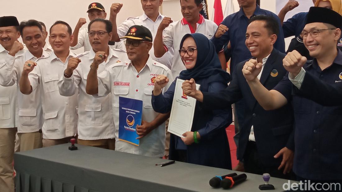 NasDem-Gerindra Sepakat Berkoalisi Hadapi Pilwalkot Cirebon 2024