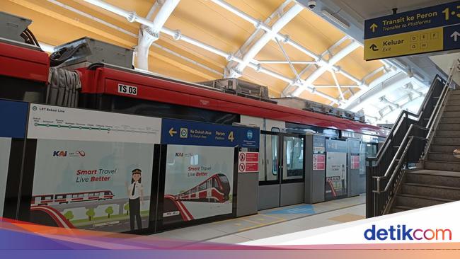 LRT Jabodebek Tambah Perjalanan di Malam Tahun Baru, Ini Jadwalnya