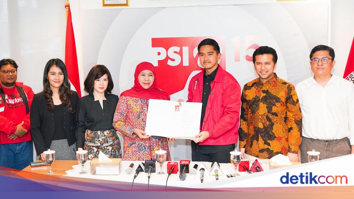 Jam Rekom Rekom PSI Turun, Khofifah: Saya dan Mas Emil Terima Kasih pada Mas Kaesang