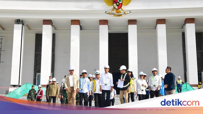 Jokowi will take office at IKN next month