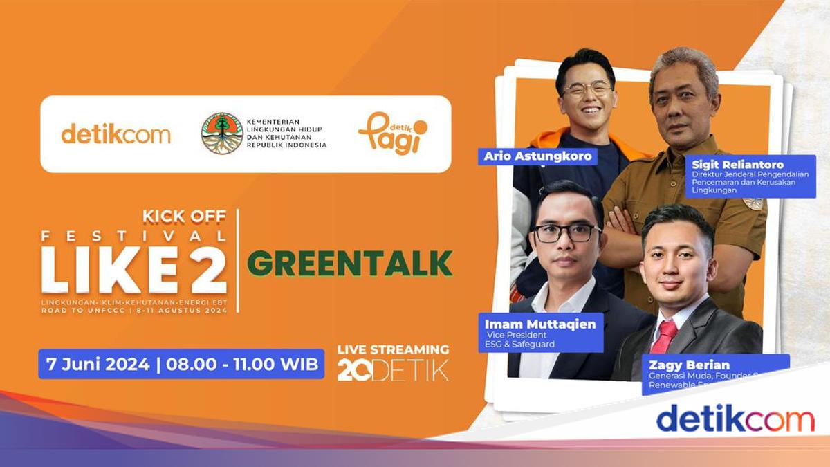 Kupas Tuntas Festival LIKE KLHK 2 di Detik Pagi, Bakal Ada Gebrakan Apa?