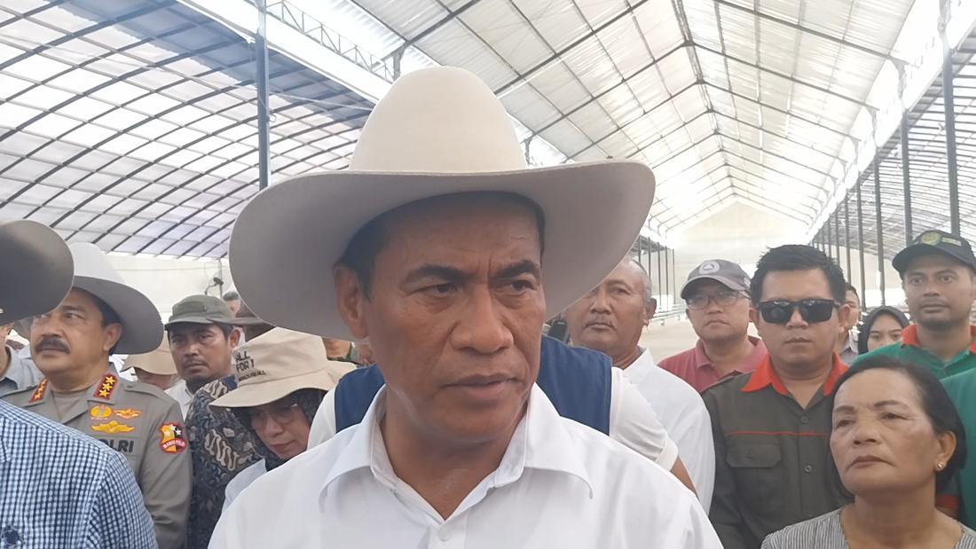 Mentan Amran Pastikan Stok Pangan Aman Jelang Idul Adha