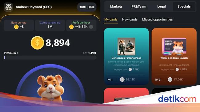 Sandi Hamster Kombat Hari Ini 16 September 2024 untuk Dapatkan Jutaan Koin