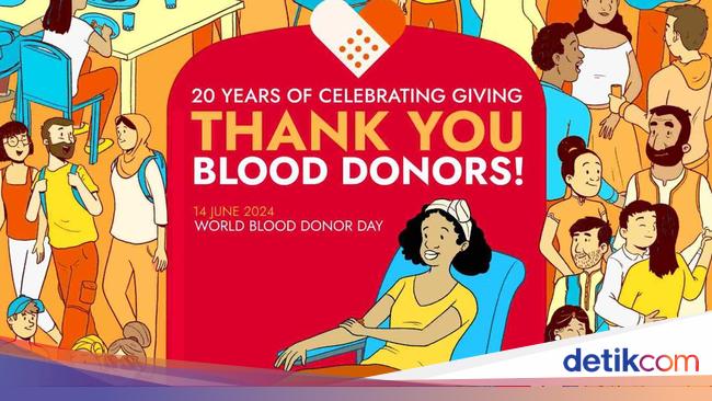 Hari Donor Darah Sedunia 14 Juni: Tema, Sejarah, hingga Cara Merayakannya