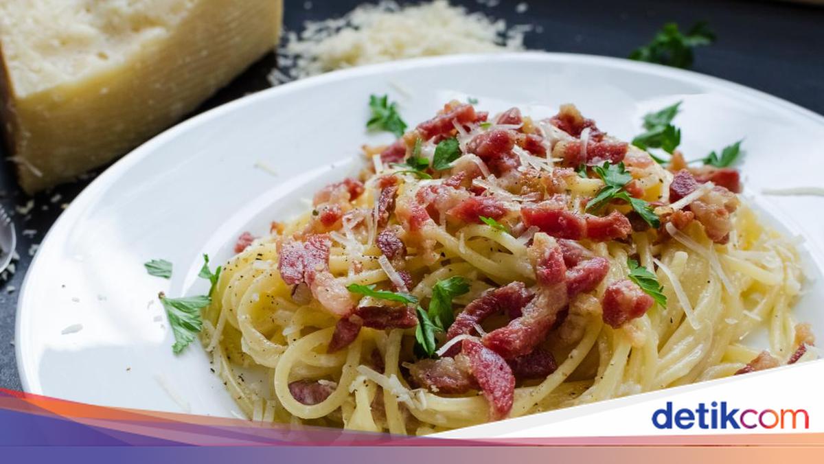 Resep Spaghetti Carbonara Klasik yang Gurih Mulur Untuk Makan Malam