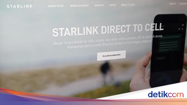 Kominfo confirms that Starlink doesn’t at the moment present connections to cell telephones