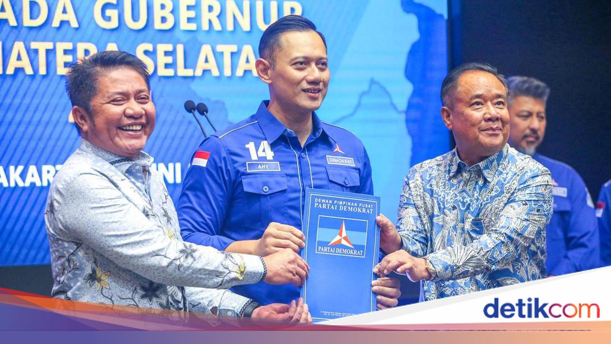 Giliran Herman Deru-Cik Ujang yang Diusung Demokrat Maju Pilgub Sumsel 2024