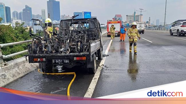 恐怖！電動自転車10台を積んだピックアップトラックが炎上、なぜこんなことが起きたのか？