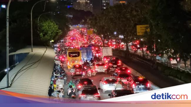 Congestion factors in Jakarta Tonight forward of the lengthy weekend