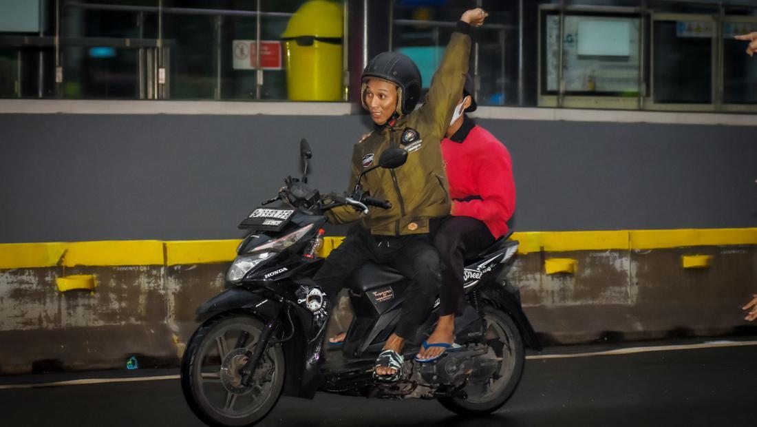 Akhir Pelarian Duo Jambret Viral Di CFD Sudirman