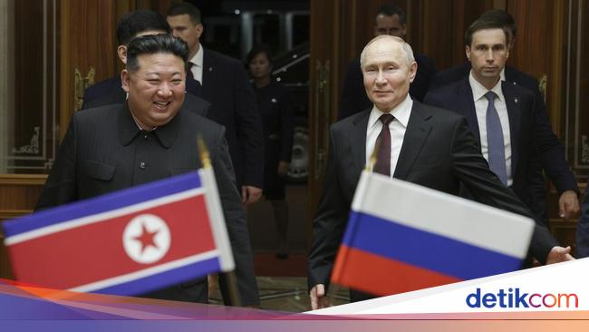 Korut Bantu Rusia Lawan Ukraina, Putin Berterima Kasih ke Kim Jong Un