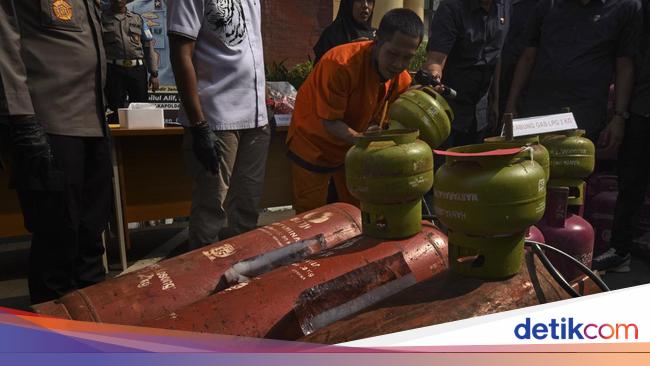 Polisi Ungkap Modus Pengoplosan Gas LPG Bersubsidi