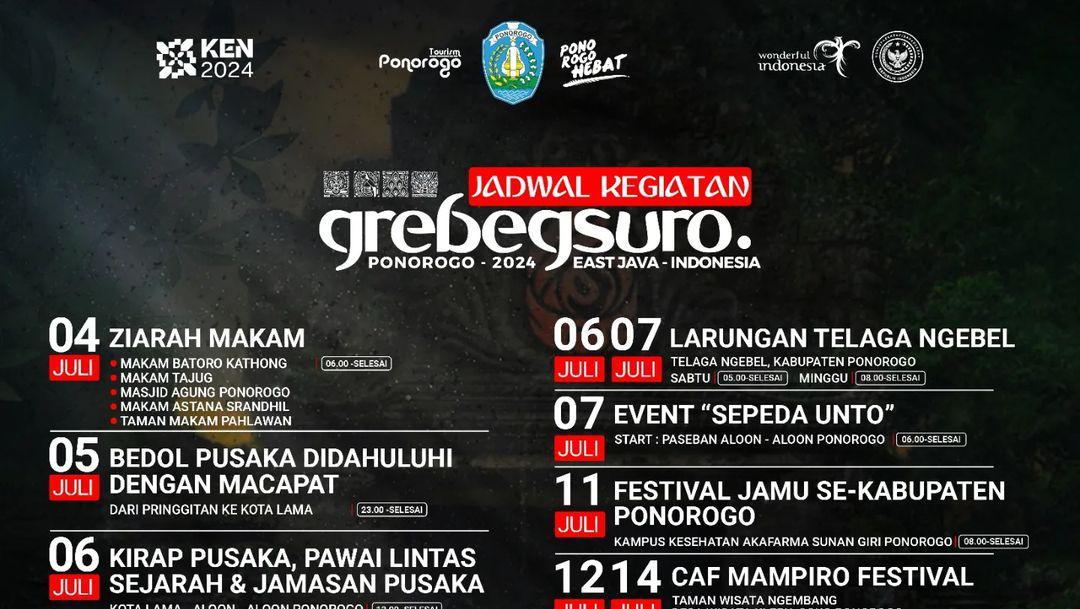 Jadwal Grebeg Suro Ponorogo 2024